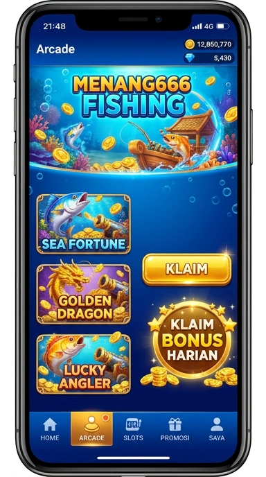 Pratinjau antarmuka menang666 — aplikasi APK resmi Android v1.7.4